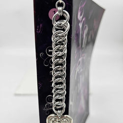 Silver Half Persian 4-1 with Celtic Heart Charm Bookmark - view 1