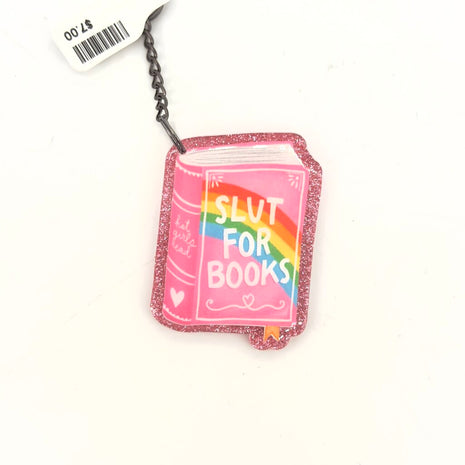 S for Books Keychain