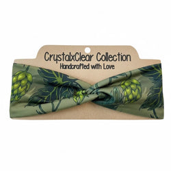 Green Hops Soft Stretch Twist Knot Headband - view 1