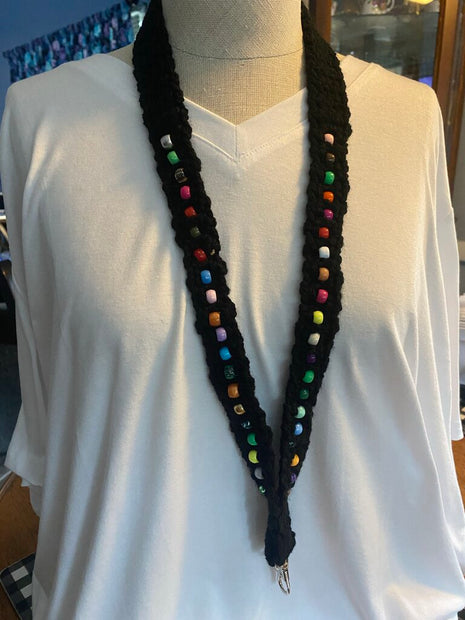 fidget bead lamyard