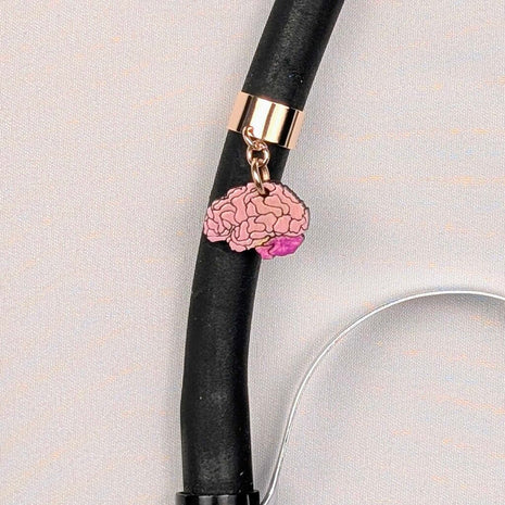 Brain Stethoscope Charm