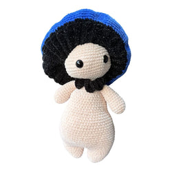 Crocheted giant mushie sprite stuffie - view 1