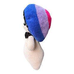 Crocheted giant mushie sprite stuffie - view 2