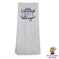I was normal three cats ago Embroidered Towel