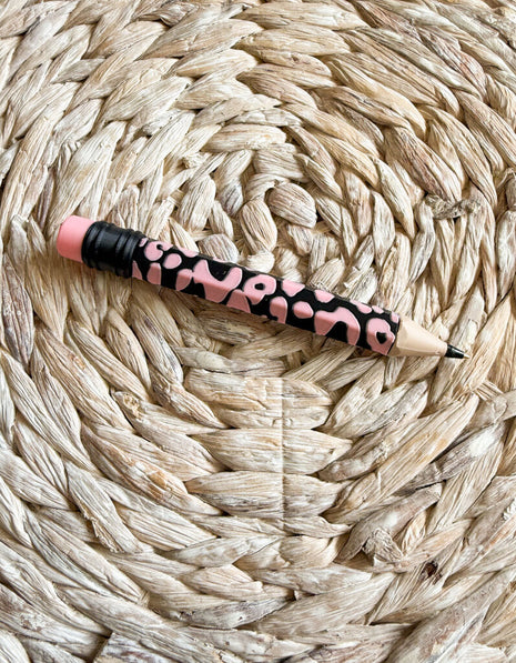 Pencil Pen (leopard!