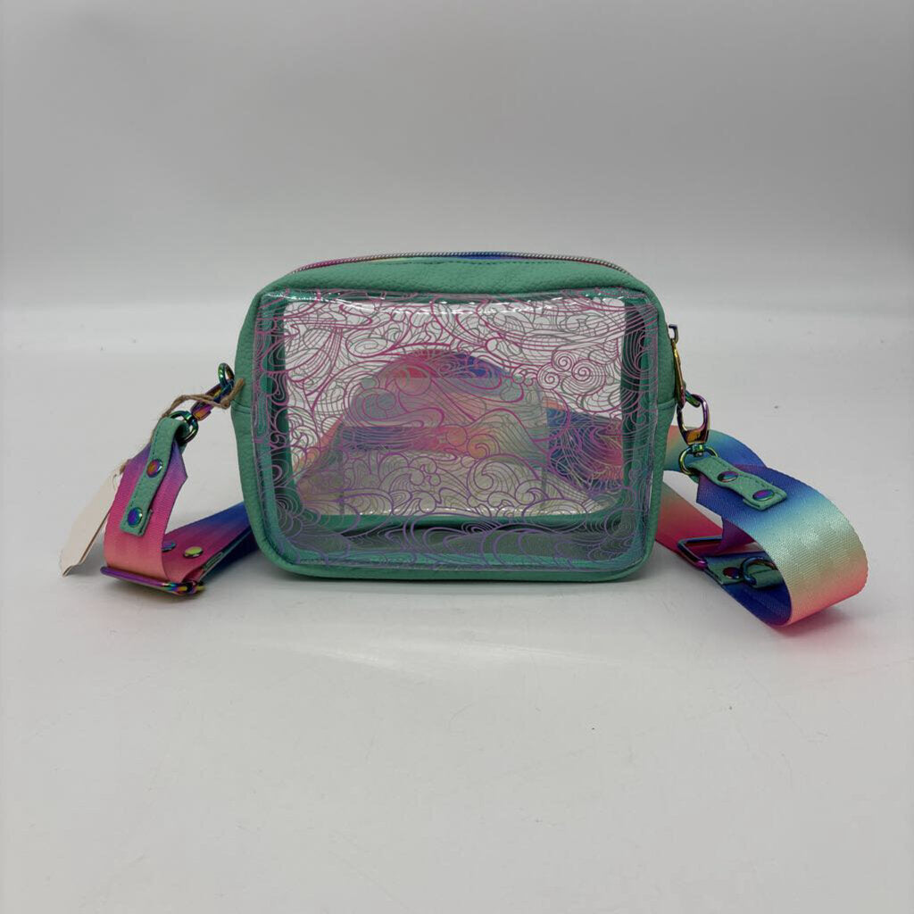 Summer Time Stadium Bag- Sea Foam