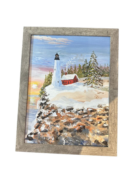 Winter Lighthouse
