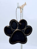 Paw ornament - Black