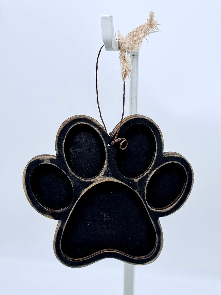 Paw ornament - Black