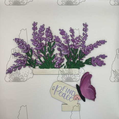Lavender insert for Vintage Box © and Hutch Drawer Cabinet