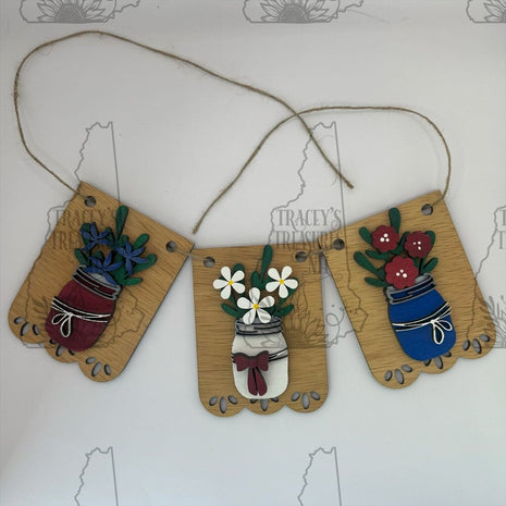 Mason Jar Banner
