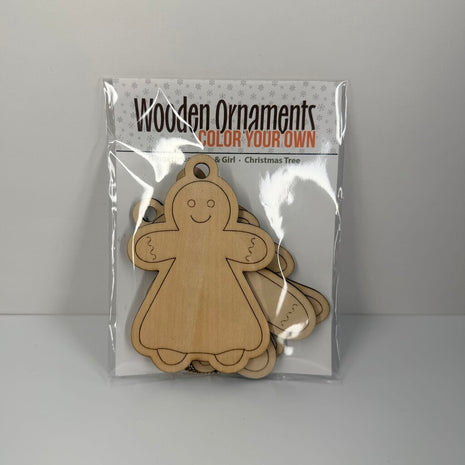 Color Your Own 3 pack of ornaments - Christmas 2