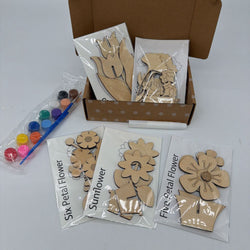 Color Your Own Kit - Flower Garden - w/ Paint - view 1