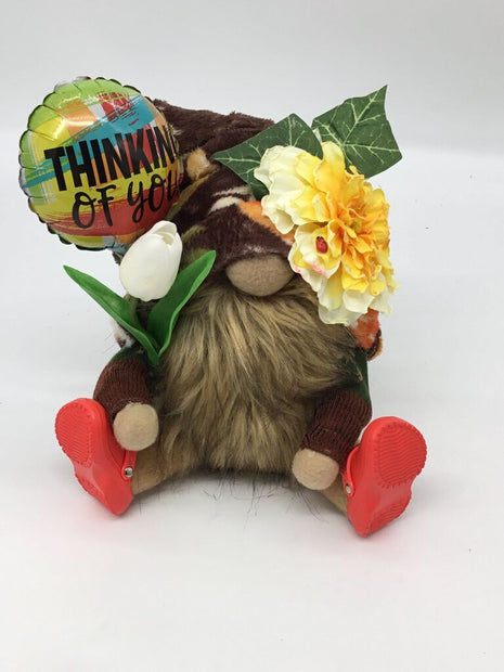 small gnome Thinking of you