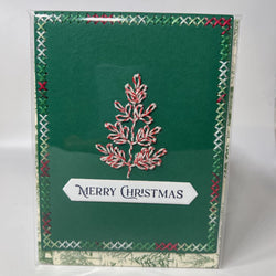 Stitched tree card - view 1
