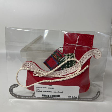 Sleigh ornament