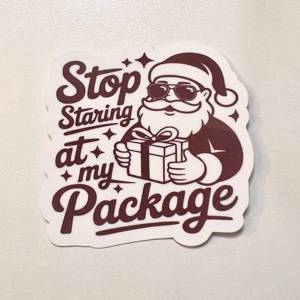 Sticker - Santa Package