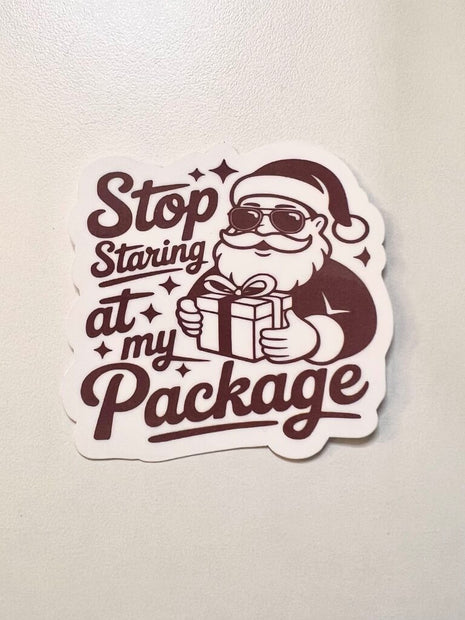 Sticker - Santa Package