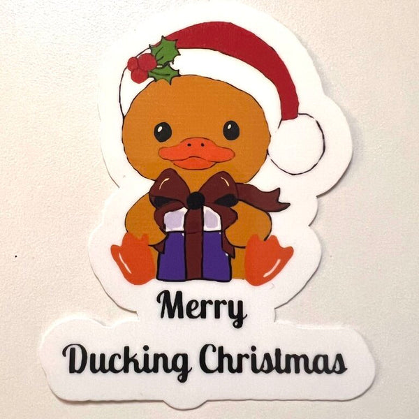 Sticker - Merry Ducking