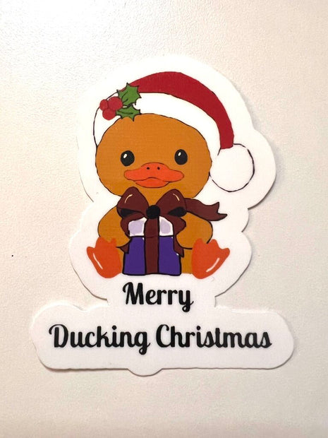 Sticker - Merry Ducking