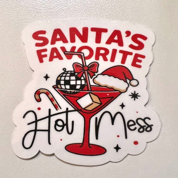 Sticker - Santas Mess