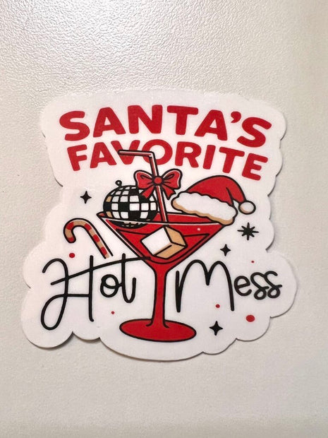 Sticker - Santas Mess