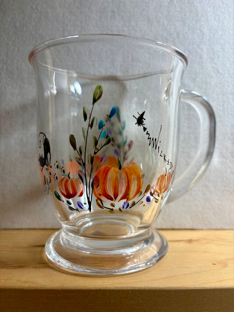 Witch pumpkin mug