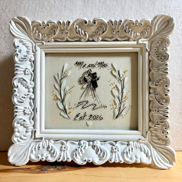 Mr and Mrs frame