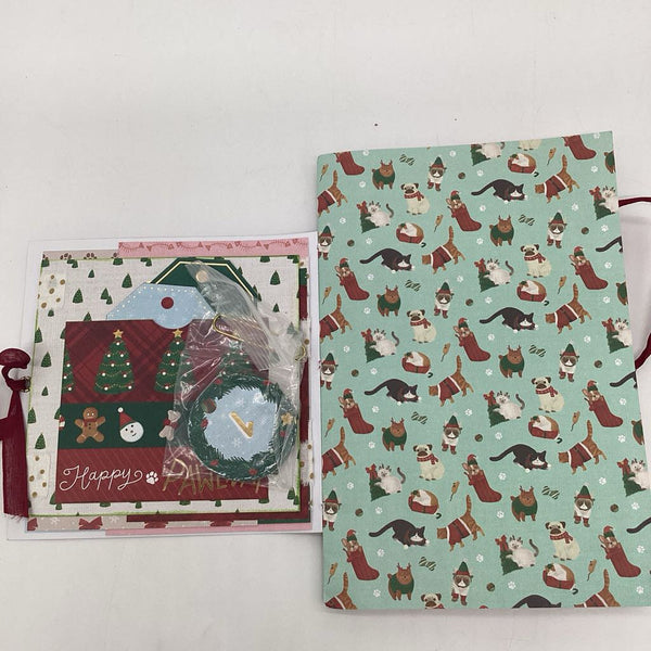 Santa Paws handmade December Daily journal