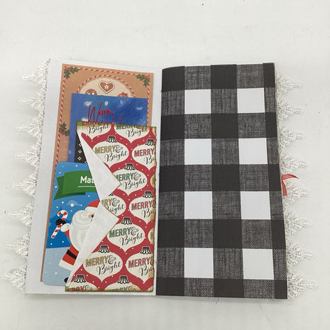 Seasons Greetings handmade journal