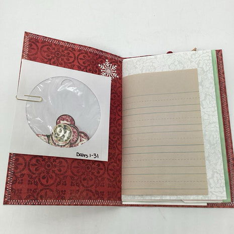Victorian Christmas handmade December Daily journal