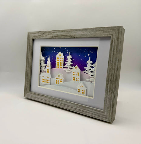 Winter Wonderland Shadow Box