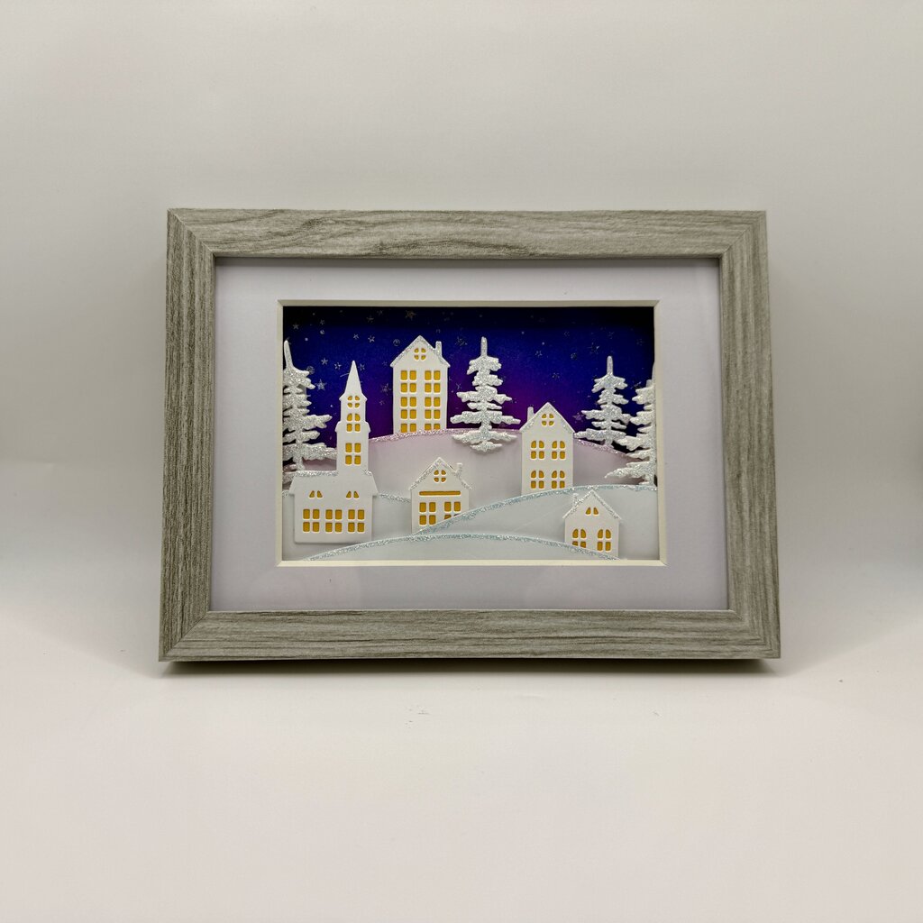Winter Wonderland Shadow Box