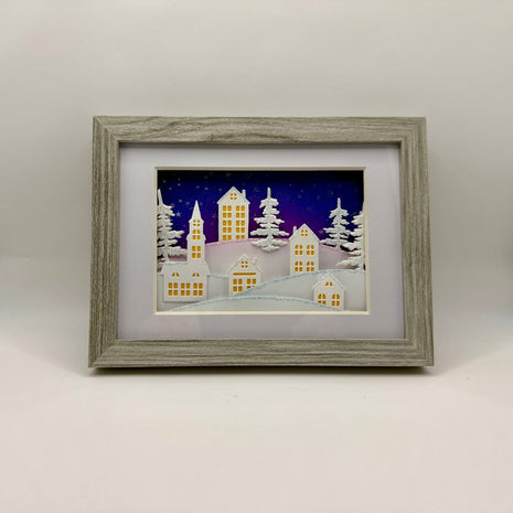 Winter Wonderland Shadow Box