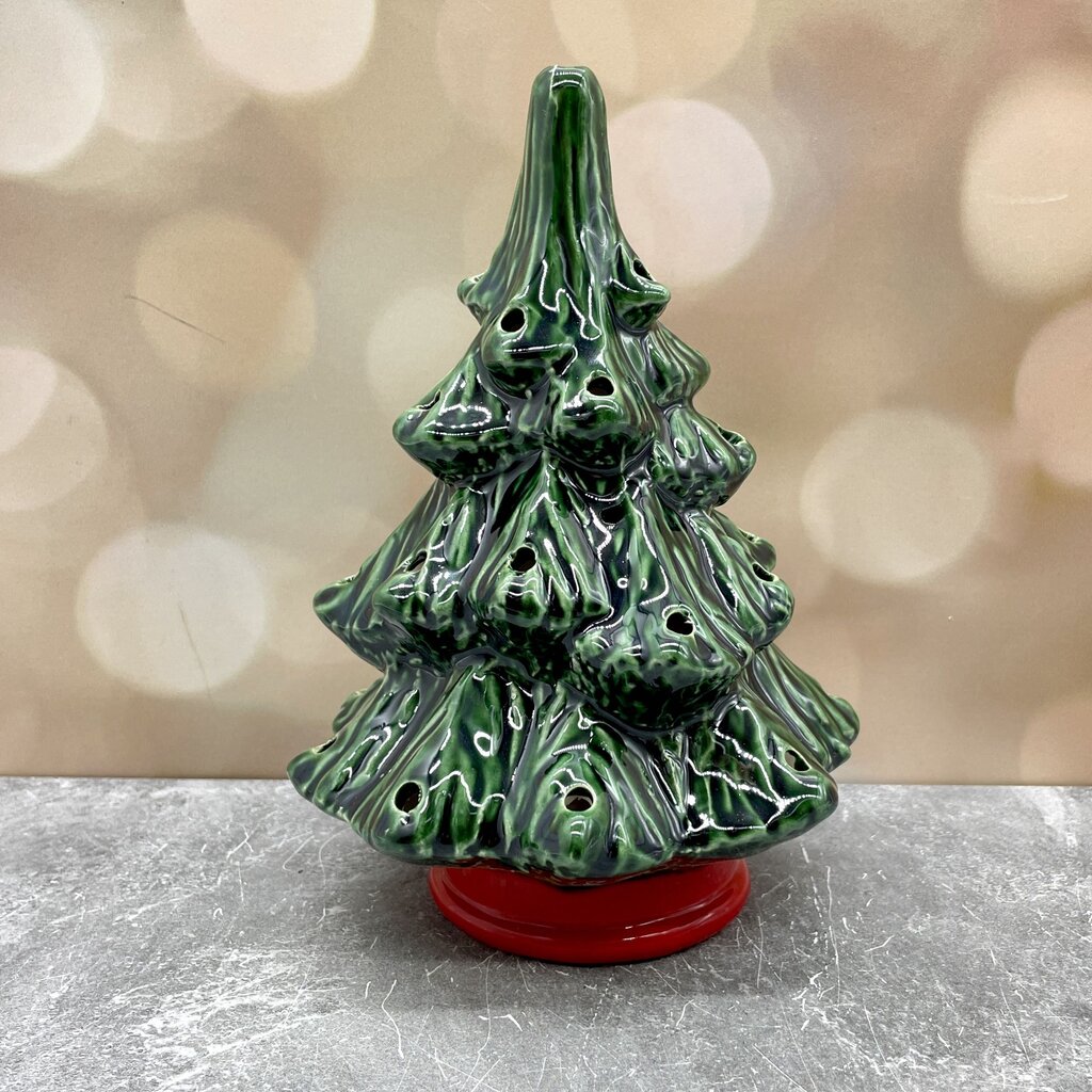 *PRE-ORDER: Vintage Light Up Tree Green Mini - Battery Operated