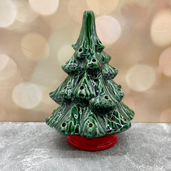 *PRE-ORDER: Vintage Light Up Tree Green Mini - Battery Operated - view 3