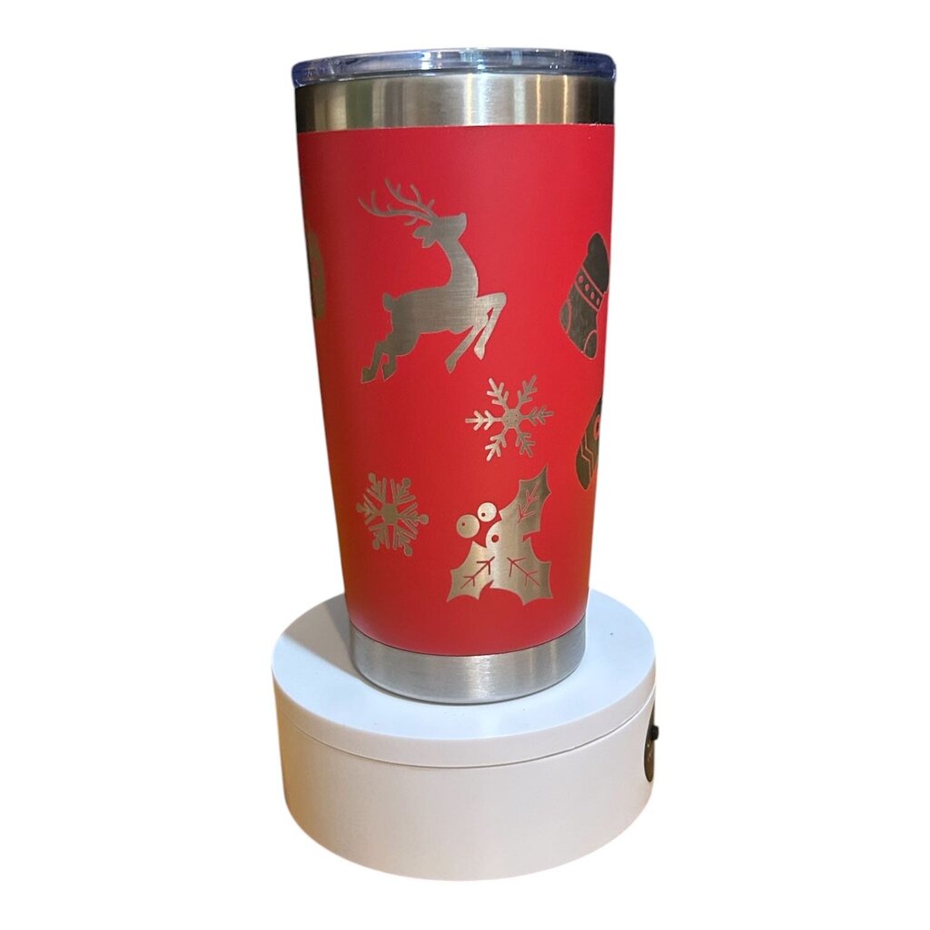 20 oz Tumbler Winter Red