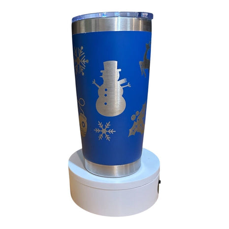 20 oz Tumbler Winter Blue