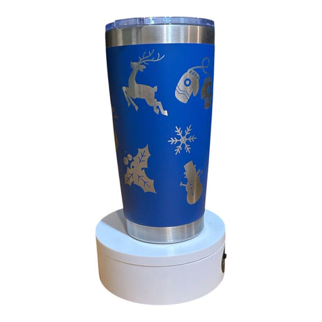 20 oz Tumbler Winter Blue