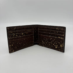 Classic Cork Bifold Wallet- Brown - view 1