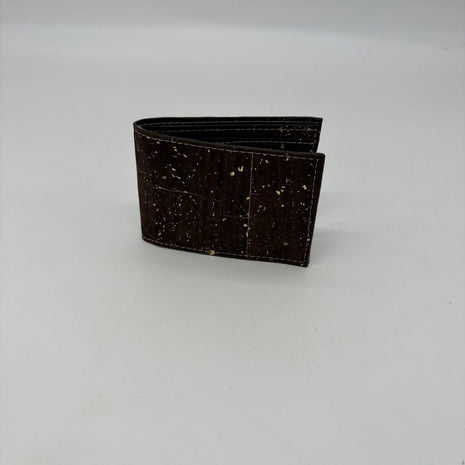 Classic Cork Bifold Wallet- Brown