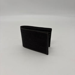 Classic Cork Bifold Wallet- Black - view 1