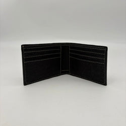 Classic Cork Bifold Wallet- Black - view 2