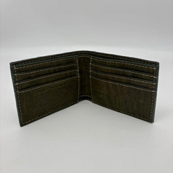 Classic Cork Bifold Wallet- Hunter Green - view 2