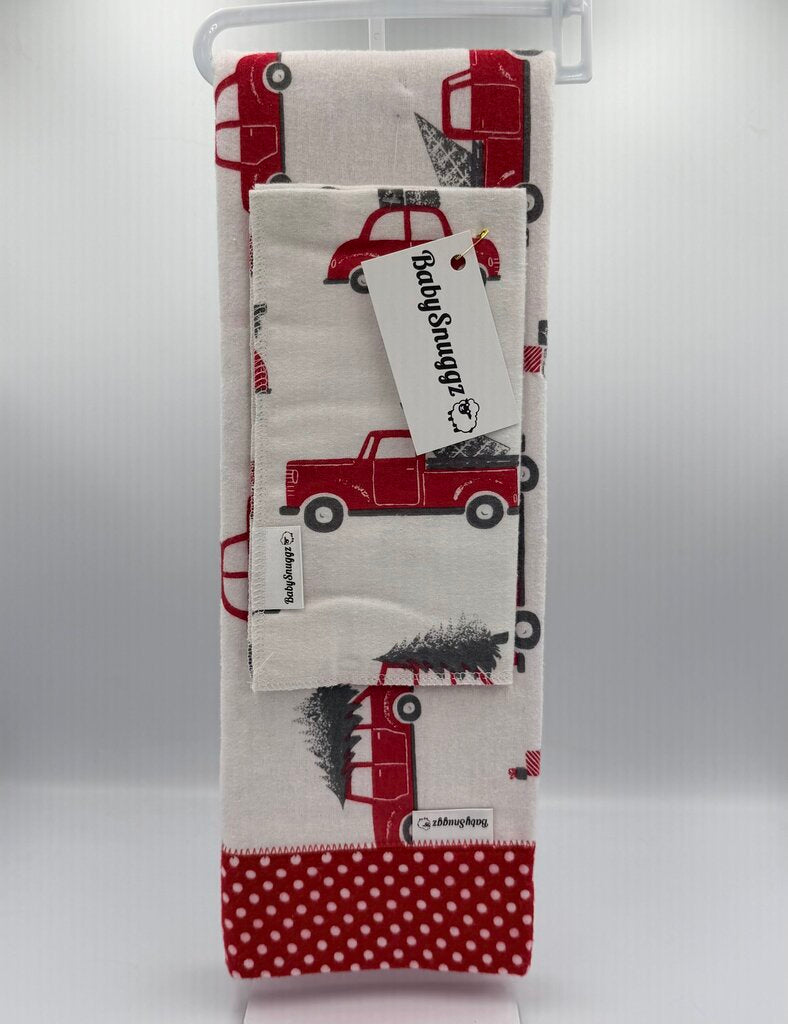 Blanket & Burp Cloth Set
