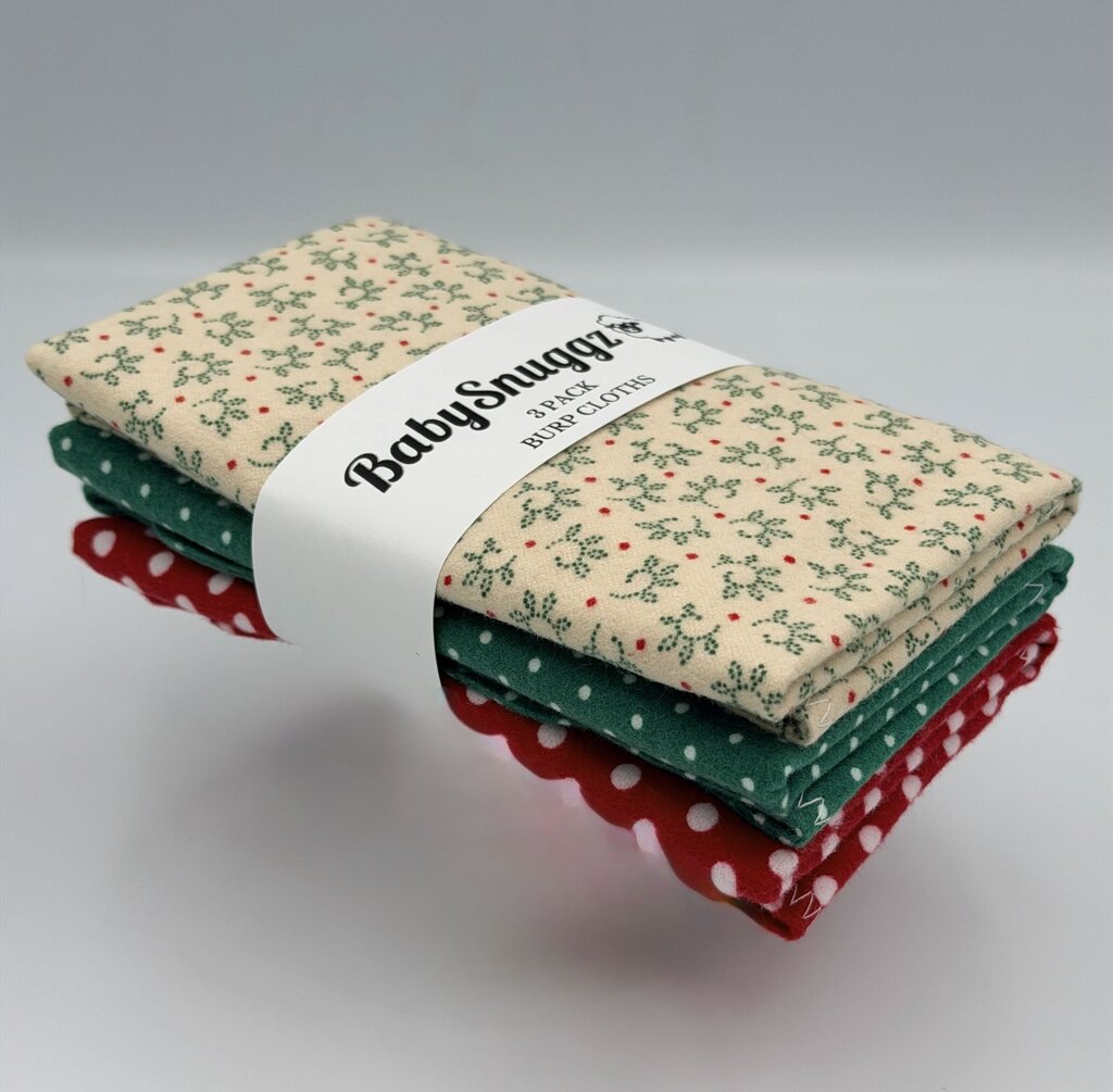 3 Pack Burp Cloths