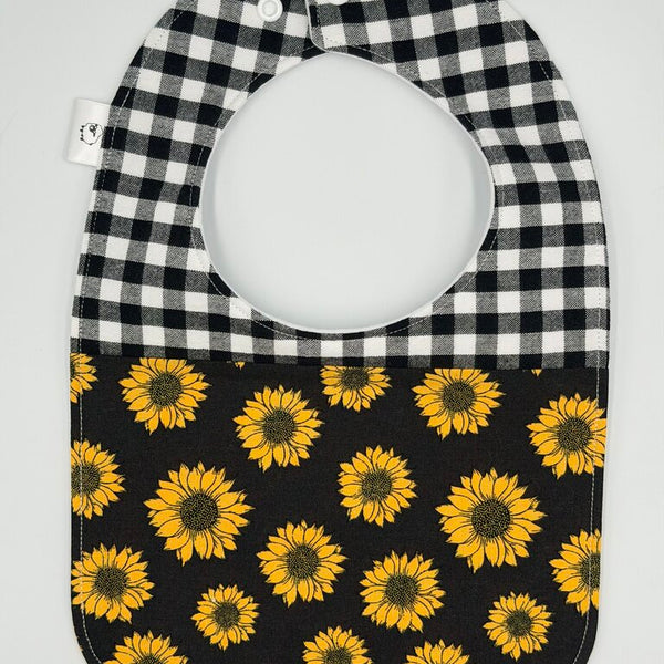 Toddler Bib (2 color cotton)