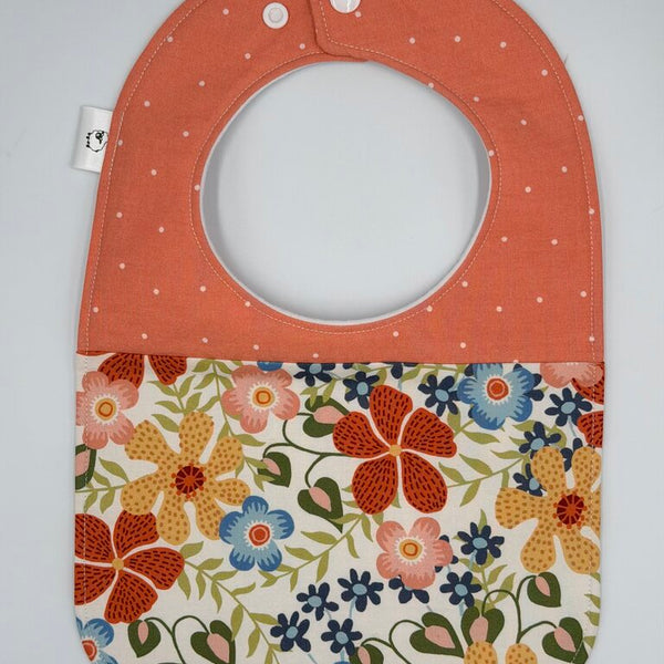 Toddler Bib (2 color cotton)