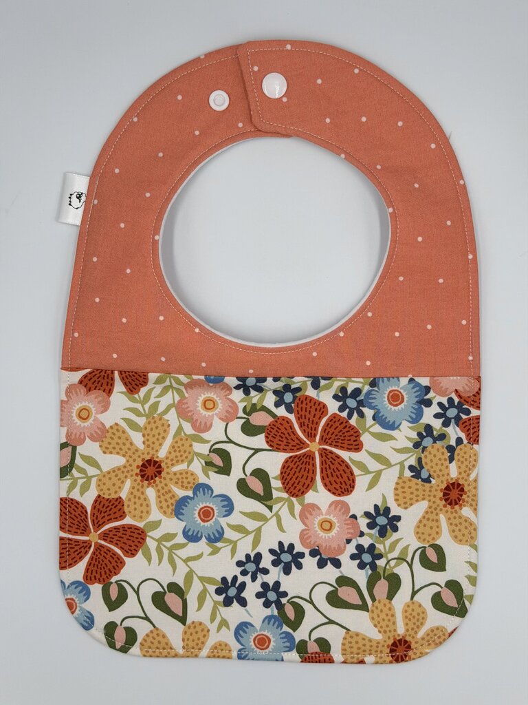 Toddler Bib (2 color cotton)