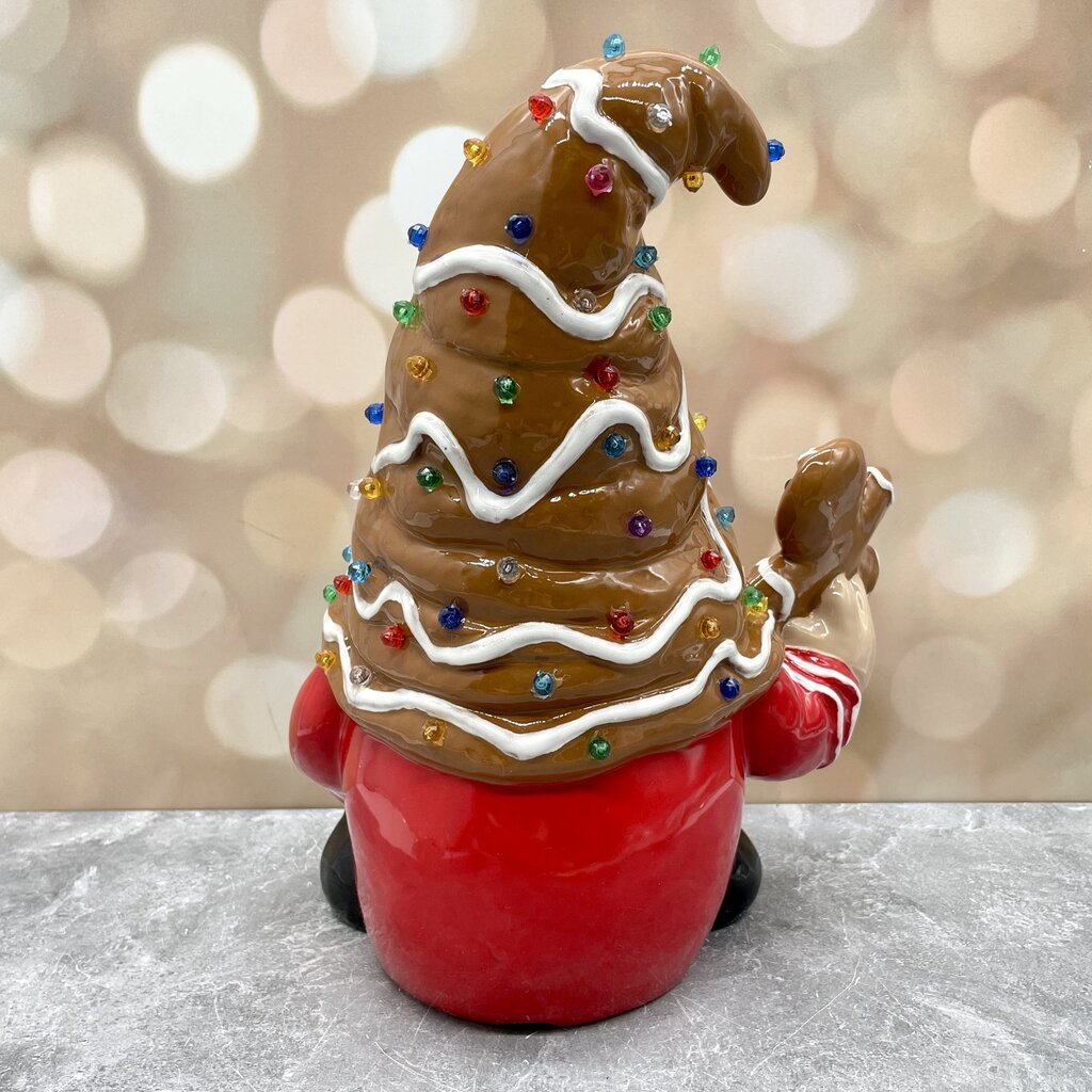 *PRE-ORDER: Gingerbread Gnome Light Up